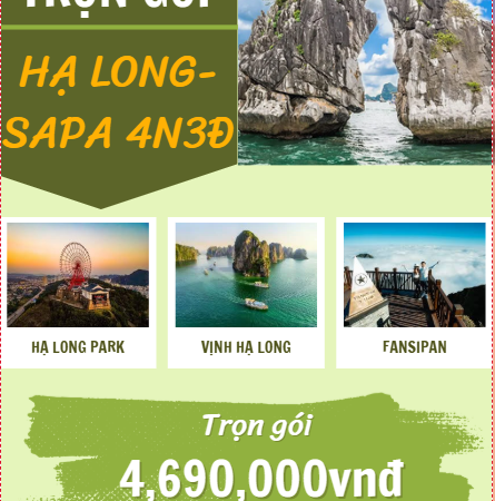 HÀ NỘI-HẠ LONG-SAPA 4N3D