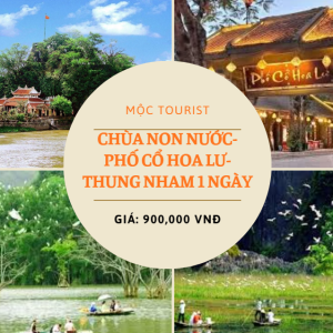 chùa non nước-phố cổ hoa lư-thung nham 1 ngày