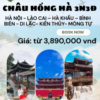 Châu Hồng Hà 3N3Đ