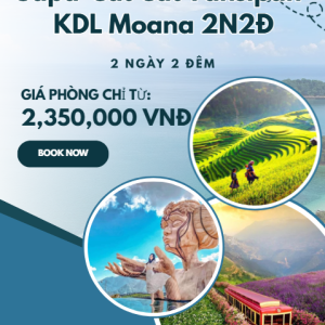 Sapa-Cát Cát-Fansipan-KDL Moana 2N2Đ