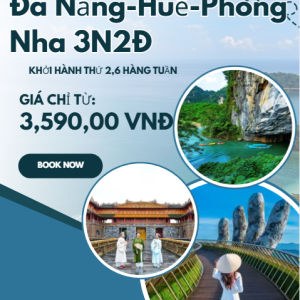 Đà Nẵng-Huế-Phong Nha 3N2Đ