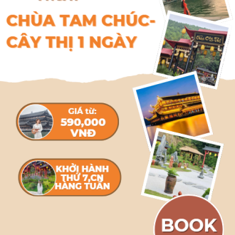 CHÙA TAM CHÚC-CÂY THỊ 1 NGÀY