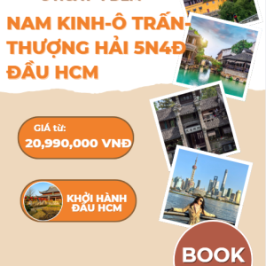 NAM KINH-Ô TRẤN-THƯỢNG HẢI 5N4Đ ĐẦU HCM