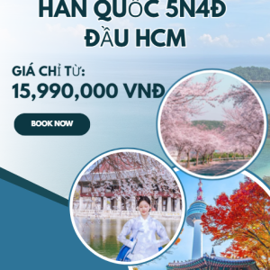 HÀN QUỐC 5N4Đ ĐẦU HCM