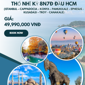 THỔ NHĨ KỲ 8N7Đ ĐẦU HCM
