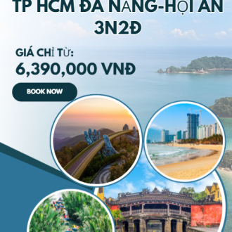 TP HCM ĐÀ NẴNG-HỘI AN 3N2Đ
